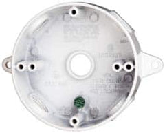 Cooper Crouse-Hinds - 1 Gang, (4) 1/2" Knockouts, Aluminum Round Outlet Box - 4-1/8" Overall Height x 4" Overall Width x 1-1/2" Overall Depth, Weather Resistant - Exact Tooling