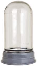 Cooper Crouse-Hinds - 120 Volt, 200 Watt, Incandescent Hazardous Location Light Fixture - Vaporproof, Corrosion & Heat Resistant, Aluminum Housing, 3-3/8" Wide x 6-7/8" High - Exact Tooling