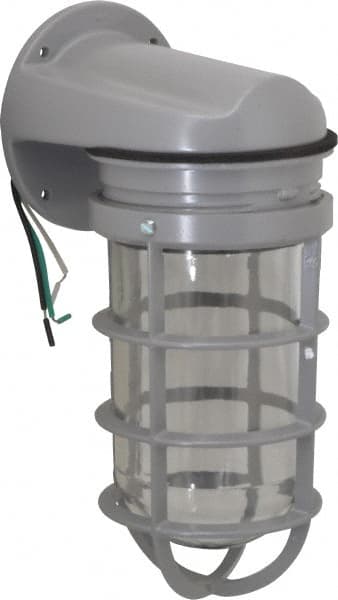Cooper Crouse-Hinds - 120 Volt, 100 Watt, Incandescent Hazardous Location Light Fixture - Corrosion & Heat Resistant, Aluminum Housing, 4-1/4" Wide - Exact Tooling