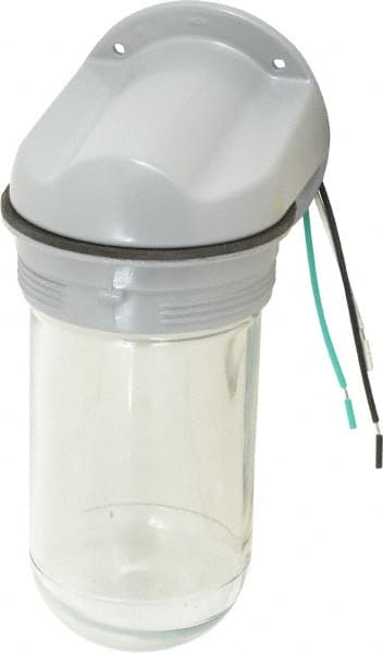 Cooper Crouse-Hinds - 120 Volt, 100 Watt, Incandescent Hazardous Location Light Fixture - Corrosion & Heat Resistant, Aluminum Housing, 3-3/8" Wide - Exact Tooling