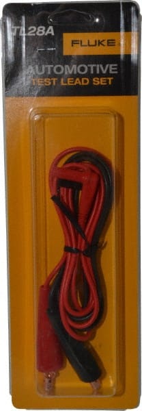 Fluke - Red/Black Electrical Test Equipment Leads Set - Use with All Models - Exact Tooling