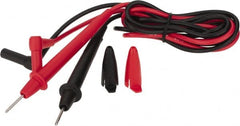 Fluke - Black/Red Electrical Test Equipment Leads - Use with General Purpose - Exact Tooling