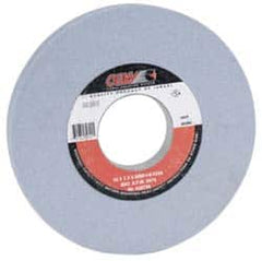 Camel Grinding Wheels - 10" Diam x 3" Hole x 1" Thick, K Hardness, 60 Grit Surface Grinding Wheel - Aluminum Oxide, Type 1, Medium Grade, 2,674 Max RPM, Vitrified Bond, No Recess - Exact Tooling