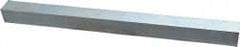 Precision Brand - 12" Long x 7/8" High x 7/8" Wide, Zinc-Plated Key Stock - Low Carbon Steel - Exact Tooling