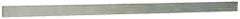 Precision Brand - 12" Long x 1/2" High x 3/16" Wide, Zinc-Plated Key Stock - Low Carbon Steel - Exact Tooling