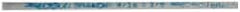 Precision Brand - 12" Long x 3/8" High x 5/16" Wide, Zinc-Plated Key Stock - Low Carbon Steel - Exact Tooling
