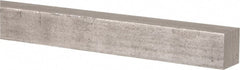 Precision Brand - 12" Long x 5/8" High x 5/8" Wide, Plain Key Stock - Low Carbon Steel - Exact Tooling