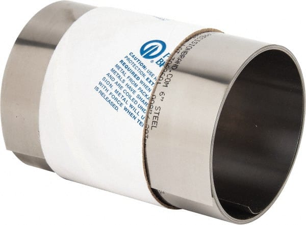 Precision Brand - 15 Ft. Long x 6 Inch Wide x 0.008 Inch Thick, Roll Shim Stock - Steel - Exact Tooling