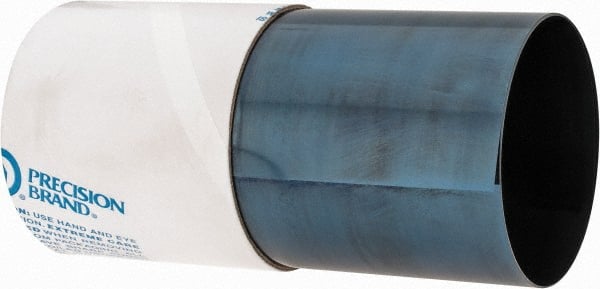 Precision Brand - 50 Inch Long x 3 Inch Wide x 0.005 Inch Thick, Roll Shim Stock - Spring Steel - Exact Tooling
