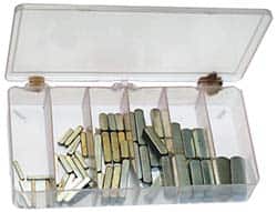 Precision Brand - Key & Keyway Assortments Type: Key Stock Number of Pieces: 58 - Exact Tooling