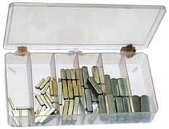 Precision Brand - Key & Keyway Assortments Type: Key Stock Number of Pieces: 58 - Exact Tooling
