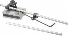 PEC Tools - 2 Spindle, 9 and 12 Inch Spindle Length, Surface Gage - 3-1/4 Inch Long x 2-1/2 Inch Wide Base - Exact Tooling