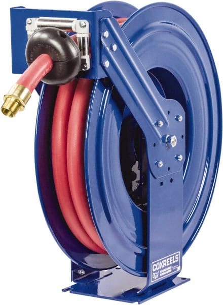 CoxReels - 50' Spring Retractable Hose Reel - 300 psi, Hose Included - Exact Tooling