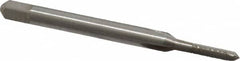 Interstate - M2x0.25 Metric Fine 6H 3 Flute Bright Finish High Speed Steel Straight Flute Standard Hand Tap - Plug, Right Hand Thread, 1-3/4" OAL, 7/16" Thread Length, D3 Limit, Oversize - Exact Tooling