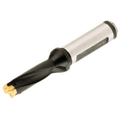 Iscar - 12 to 12.4mm Diam, 3xD, 36mm Max Depth, 16mm Shank Diam, 100.2mm OAL, Replaceable Tip Drill - IDI-SG, IDI-SK Insert, DCM Toolholder, Series ChamDrill - Exact Tooling