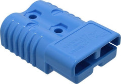Made in USA - 1/0 AWG, 600 V, 175 A, Battery Connector - Blue - Exact Tooling