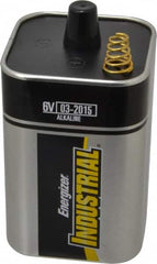Energizer - Size EN529, Alkaline, Lantern Battery - 6 Volts, Spring Terminal, ANSI Regulated - Exact Tooling