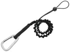 Ergodyne - 42" Stretchable Lanyard - Carabiner Connection, 54" Extended Length - Exact Tooling