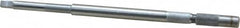 Made in USA - #0 to #6 Inch Tap, 5 Inch Overall Length, 1/4 Inch Max Diameter, Tap Extension - 0.141 Inch Tap Shank Diameter, 0.194 Inch Extension Shank Diameter, 0.152 Inch Extension Square Size, 7/8 Inch Tap Depth, Tool Steel - Exact Tooling