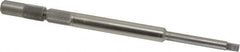 Made in USA - #8 Inch Tap, 5 Inch Overall Length, 5/16 Inch Max Diameter, Tap Extension - 0.168 Inch Tap Shank Diameter, 0.194 Inch Extension Shank Diameter, 0.152 Inch Extension Square Size, 7/8 Inch Tap Depth, Tool Steel - Exact Tooling