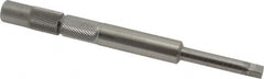 Made in USA - M6 to 1/4 Inch Tap, 5 Inch Overall Length, 7/16 Inch Max Diameter, Tap Extension - 0.255 Inch Tap Shank Diameter, 0.255 Inch Extension Shank Diameter, 0.191 Inch Extension Square Size, 1 Inch Tap Depth, Tool Steel - Exact Tooling