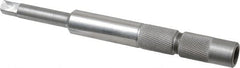 Made in USA - 1/16 Pipe to 1/8SM Pipe Inch Tap, 5 Inch Overall Length, 1/2 Inch Max Diameter, Tap Extension - 5/16 Inch Tap Shank Diameter, 5/16 Inch Extension Shank Diameter, 0.234 Inch Extension Square Size, 1 Inch Tap Depth, Tool Steel - Exact Tooling