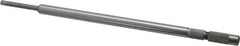 Made in USA - M4.5 to #10 Inch Tap, 9 Inch Overall Length, 3/8 Inch Max Diameter, Tap Extension - 0.194 Inch Tap Shank Diameter, 0.194 Inch Extension Shank Diameter, 0.152 Inch Extension Square Size, 1 Inch Tap Depth, Tool Steel - Exact Tooling