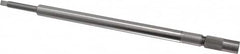 Made in USA - 1/4 Inch Tap, 9 Inch Overall Length, 7/16 Inch Max Diameter, Tap Extension - 0.255 Inch Tap Shank Diameter, 0.255 Inch Extension Shank Diameter, 0.191 Inch Extension Square Size, 1 Inch Tap Depth, Tool Steel - Exact Tooling