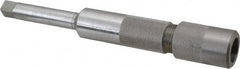 Made in USA - 1/8 Pipe Inch Tap, 6 Inch Overall Length, 3/4 Inch Max Diameter, Tap Extension - 7/16 Inch Tap Shank Diameter, 7/16 Inch Extension Shank Diameter, 0.328 Inch Extension Square Size, 1 Inch Tap Depth, Tool Steel - Exact Tooling