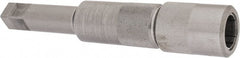 Made in USA - 7/8 Inch Tap, 6 Inch Overall Length, 1 Inch Max Diameter, Tap Extension - 0.697 Inch Tap Shank Diameter, 0.697 Inch Extension Shank Diameter, 0.52 Inch Extension Square Size, 1-3/8 Inch Tap Depth, Tool Steel - Exact Tooling