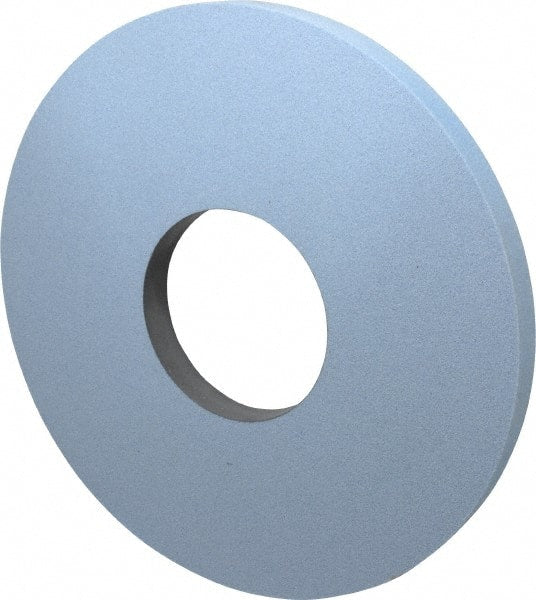 Norton - 14" Diam x 5" Hole x 1" Thick, I Hardness, 60 Grit Surface Grinding Wheel - Ceramic, Type 1, Medium Grade, 1,800 Max RPM, Vitrified Bond, No Recess - Exact Tooling