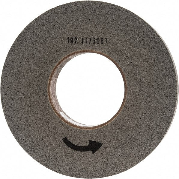 Norton - 12" Diam, 2" Face Width, 5" Center Hole, Medium Grade, Silicon Carbide Deburring Wheel - Convolute, Hard Density 9 Grade, 2,500 RPM - Exact Tooling