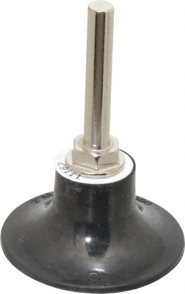 Norton - 2" Diam Quick-Change Type R Disc Backing Pad - 1/4" Shank Diam, Medium Density, 25,000 RPM, Speed-Lok TR Compatible - Exact Tooling