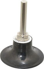 Norton - 2" Diam Quick-Change Type R Disc Backing Pad - 1/4" Shank Diam, Medium Density, 25,000 RPM, Speed-Lok TR Compatible - Exact Tooling