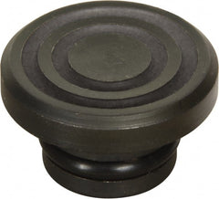 Enerpac - Hydraulic Cylinder Grooved Saddle - 1-3/8" Diam, 10 Ton Capacity - Exact Tooling