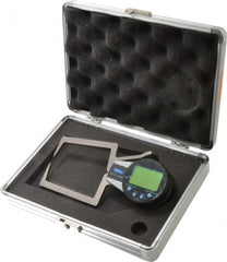 Fowler - 0.4 to 1.2 Inch, Outside Electronic Caliper Gage - 0.0005 Inch Resolution, 0.0008 Inch Accuracy, 357 Battery - Exact Tooling