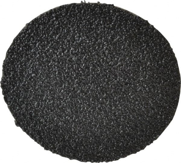 3M - 2" Disc Diam, 60 Grit, Zirconia Alumina Quick Change Disc - Type R Attaching System, Coated, Black, Medium Grade, 25,000 RPM, 501C Series - Exact Tooling