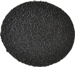 3M - 2" Disc Diam, 60 Grit, Zirconia Alumina Quick Change Disc - Type R Attaching System, Coated, Black, Medium Grade, 25,000 RPM, 501C Series - Exact Tooling