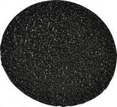 3M - 3" Disc Diam, 36 Grit, Zirconia Alumina Quick Change Disc - Type R Attaching System, Coated, Black, Very Coarse Grade, 20,000 RPM, 501C Series - Exact Tooling