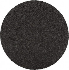 3M - 2" Disc Diam, 80 Grit, Zirconia Alumina Quick Change Disc - Type S Attaching System, Coated, Black, Medium Grade, 25,000 RPM, 501C Series - Exact Tooling