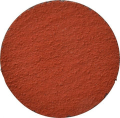 3M - 2" Disc Diam, 80 Grit, Ceramic Quick Change Disc - Type S Attaching System, Coated, Orange, Medium Grade, 25,000 RPM, 777F Series - Exact Tooling