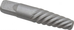 Interstate - Spiral Flute Screw Extractor - #7 Extractor for 7/8 to 1-1/8" Screw, 4-1/8" OAL - Exact Tooling