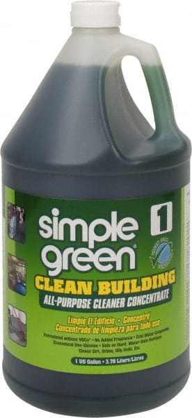 Simple Green - 1 Gal Bottle All-Purpose Cleaner - Liquid, Biodegradable, Concentrated, Unscented - Exact Tooling