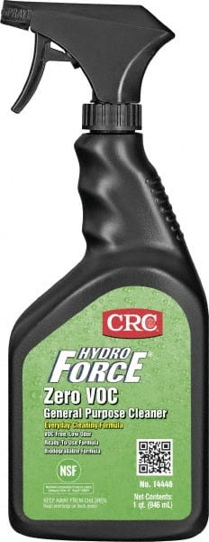 CRC - 32 oz Bottle All-Purpose Cleaner - Liquid, H2O Surfactant, Unscented - Exact Tooling