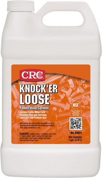 CRC - 1 Gal Bottle Nondrying Film Penetrant/Lubricant - Reddish, Food Grade - Exact Tooling