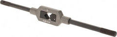 Interstate - 3/16 to 5/8" Tap Capacity, Straight Handle Tap Wrench - 11" Overall Length - Exact Tooling