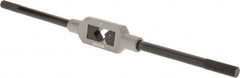 Interstate - 1/4 to 1-1/8" Tap Capacity, Straight Handle Tap Wrench - 19" Overall Length - Exact Tooling