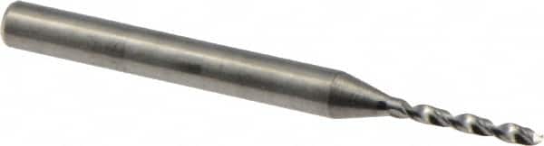 M.A. Ford - #55, 130° Drill Point, 1/8" Shank Diam, Fast Spiral Circuit Board Drill Bit - Exact Tooling