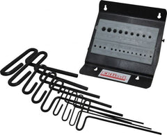 Eklind - 10 Piece T-Handle Hex Key Set - Exact Tooling