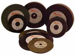 Cratex - 8" Diam x 1/2" Hole x 1" Thick, 46 Grit Surface Grinding Wheel - Exact Tooling